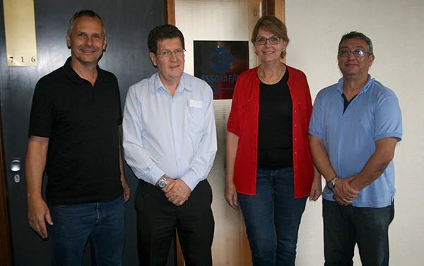 Representantes da Diretoria eleita